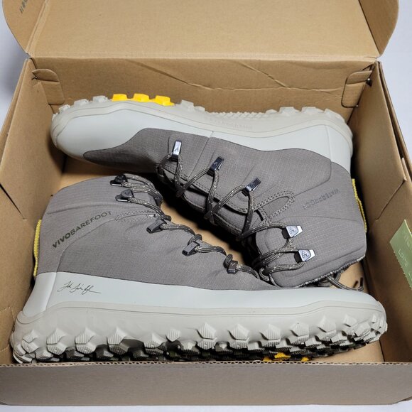 Vivo barefoot Shoes - Vivobarefoot Tracker Textile AT II JJF Womens in Shadow Green